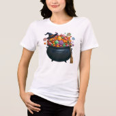 Cauldron von Giggle & Gummies Tri-Blend Shirt (Vorderseite)