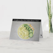 Cauliflower Low Carb Mock Potato Salad Karte (Vorderseite)