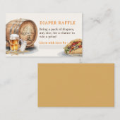 Causal Tacos Beer Diaper Umschließungskarte Begleitkarte (Vorne/Hinten)