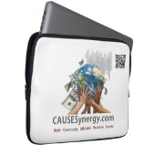 CAUSESynergy - Laptop-Sieb 13" Laptopschutzhülle (Vorne Rechts)