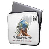 CAUSESynergy - Laptop-Sieb 13" Laptopschutzhülle (Vorderseite Links)