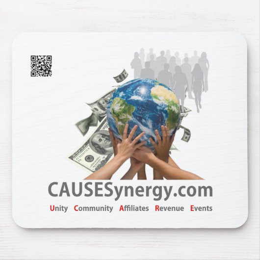 CAUSESynergy - Maus-Pad Mousepad (Vorne)