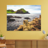 Causeway Coast Basalt Columns Ireland Landscape Leinwanddruck (Insitu (Wohnzimmer))