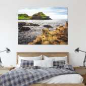 Causeway Coast Basalt Columns Ireland Landscape Leinwanddruck (Insitu (Schlafzimmer))