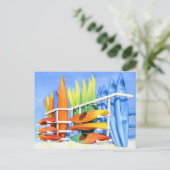 Causeway Kayaks Postkarte (Stehend Vorderseite)