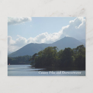 Causey Pike und Derwentwater Postcard Postkarte
