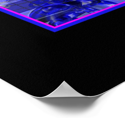 Caustic Kaleidoskop Poster (Ecke)