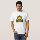Caution Apprentice Electrician At Work Shirt (Vorne ganz)