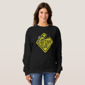 Caution Do Not Bend Scuba Diving Underwater Free Sweatshirt (Vorne ganz)
