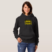 Caution Farmer Flying Tools And Offensive Language Hoodie (Vorne ganz)