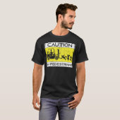 Caution Forklift Driver Truck Operator Forklift T-Shirt (Vorne ganz)