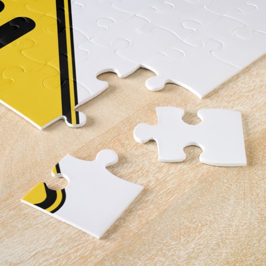 Caution Helicopter Sign Puzzle (Seite)