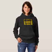 Caution May Spontaneously Talk About Pickleball Hoodie (Vorne ganz)