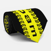 Caution Neck Tie Krawatte (Gerollt)