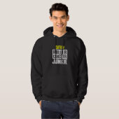 Caution Rollercoaster Junkie Hoodie (Vorne ganz)