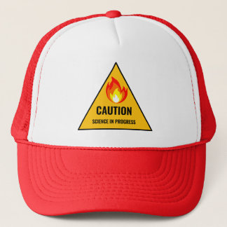 Caution Science in Progress Truckerkappe