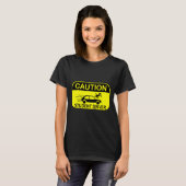 Caution Student Driver Funny T-Shirt (Vorne ganz)