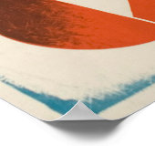 Caux Suisse Vintage Travel Poster (Ecke)