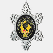 Cav Association Snowflake Ornament (Rechts)