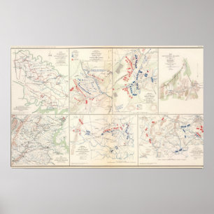 Cav Brigade, Cedar Mtn, Manassas, Bull Run Poster