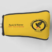 Cav Gold Golf Putter Header Cover Headcover (Vorderseite)