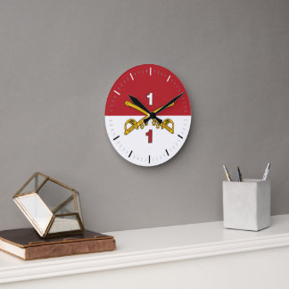 Cav Guidon Wall Uhr