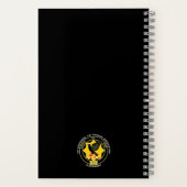 Cav Notebook - Rot und Weiß Notizblock (Rückseite)