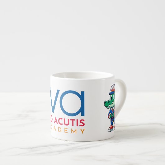 CAVA Logo-Express-Cup Espressotasse (Vorderseite Rechts)