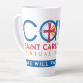 CAVA-Logo-T - Shirt Milchtasse (Linke Ecke)