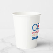 CAVA-Logo-T - Shirt Pappbecher (Rechts)