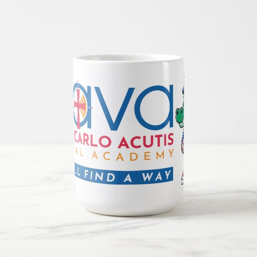 CAVA-Logo-Tasse Kaffeetasse (Mittel)