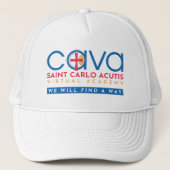 CAVA Logo Trucker Hat Truckerkappe (Vorderseite)