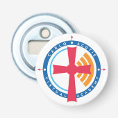 CAVA-Symboltaste / Button Flaschenöffner (Vorderseite)