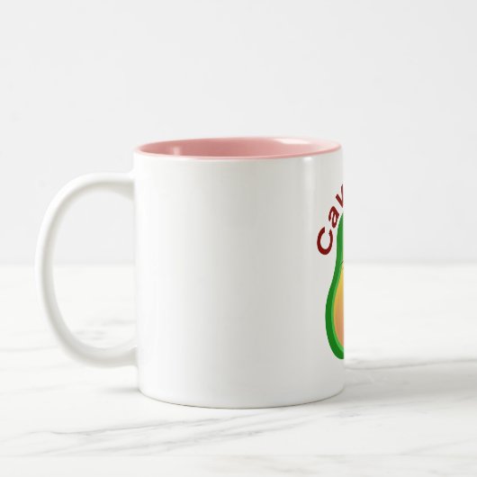 Cavacado... Entdecken Sie die vielen Stimmungen de Zweifarbige Tasse (Links)