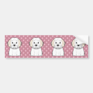 Cavachon Cartoon Autoaufkleber