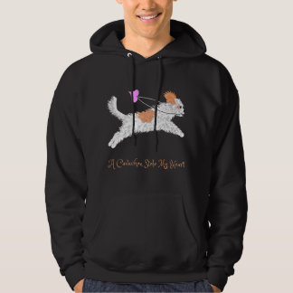 Cavachon-Hundebesitzer-Geschenk Thema Mama Papa Ki Hoodie