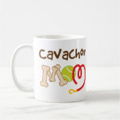 Cavachon Hundezucht-Mama-Geschenk Kaffeetasse (Links)