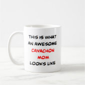 cavachon Mom, phantastisch Kaffeetasse (Links)