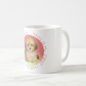Cavachon Puppy Kaffeetasse (VorderseiteRechts)