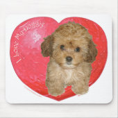 Cavachon Valentine Mousepad (Vorne)