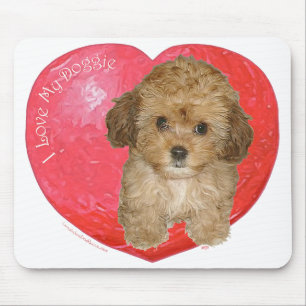 Cavachon Valentine Mousepad