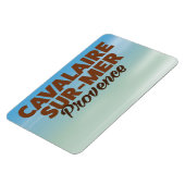 Cavalaire-sur-Mer Provence Strandposter Magnet (Linke Seite)