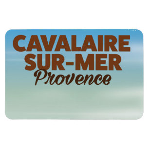 Cavalaire-sur-Mer Provence Strandposter Magnet
