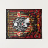 Cavalcade der Clowns Sideshow-Banner Wandteppich (Vorderseite (Horizontal))