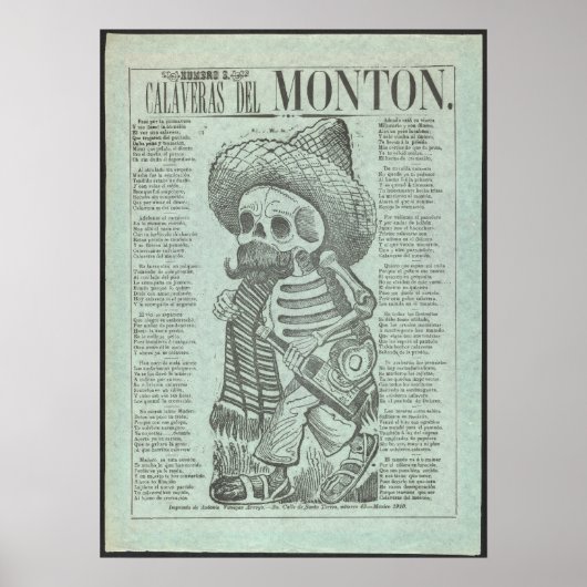 Cavalera del Monton Poster Reproduction (Vorne)