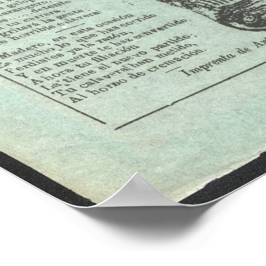 Cavalera del Monton Poster Reproduction (Ecke)