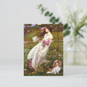 Cavalier 2 (Bl) - Windblumen Postkarte (Stehend Vorderseite)