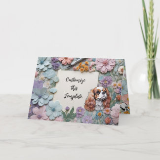 Cavalier Brauch Dankeskarte