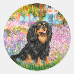 Cavalier (BT) - Garten Runder Aufkleber