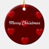 Cavalier Christmas Keramik Ornament (Hinten)